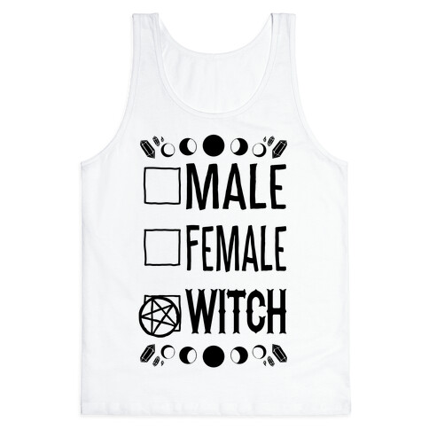 Male, Female, Witch Tank Top