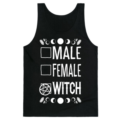 Male, Female, Witch Tank Top