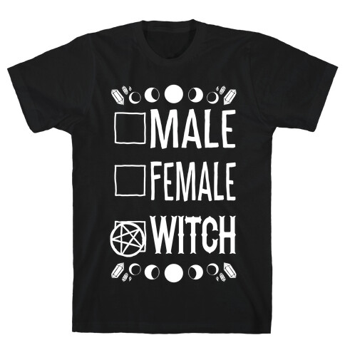 Male, Female, Witch T-Shirt