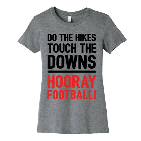 Hooray Football  Womens T-Shirt