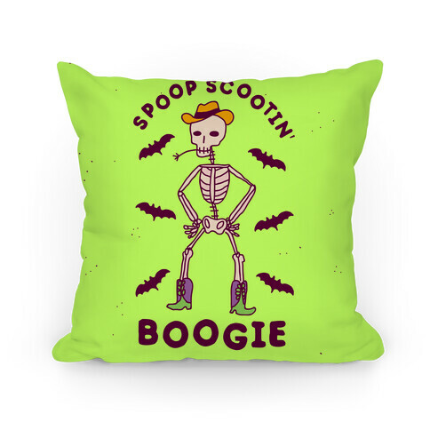 Spoop Scootin' Boogie  Pillow