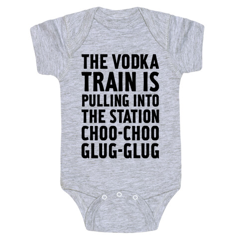 Vodka Train Baby One-Piece