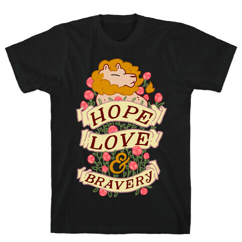 Hope Love & Bravery T-Shirt