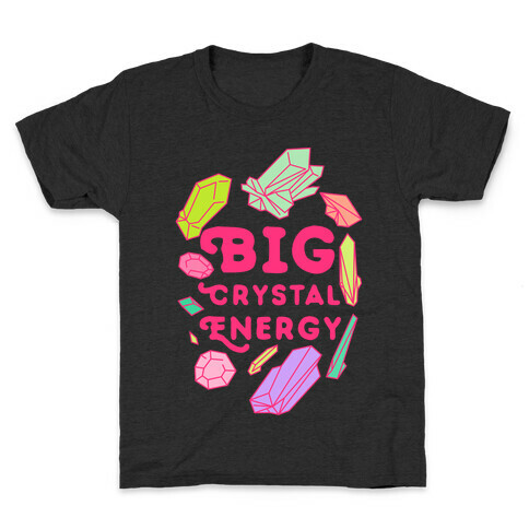 Big Crystal Energy Kids T-Shirt