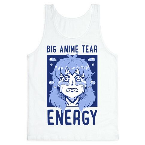 Big Anime Tear Energy Tank Top