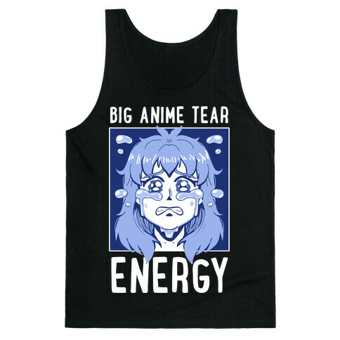Big Anime Tear Energy Tank Top
