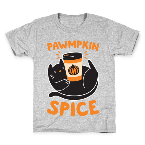 Pawmpkin Spice Kids T-Shirt