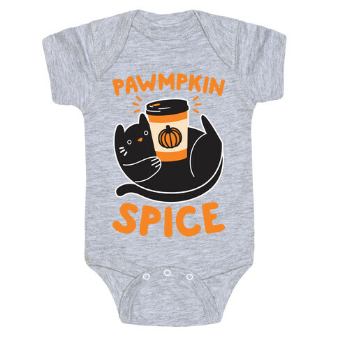 Pawmpkin Spice Baby One-Piece