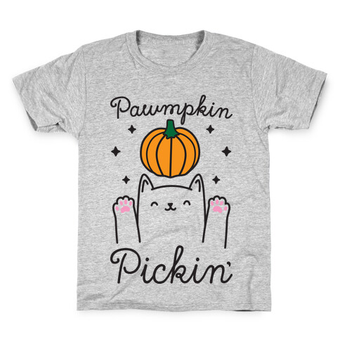 Pawmpkin Pickin' Kids T-Shirt