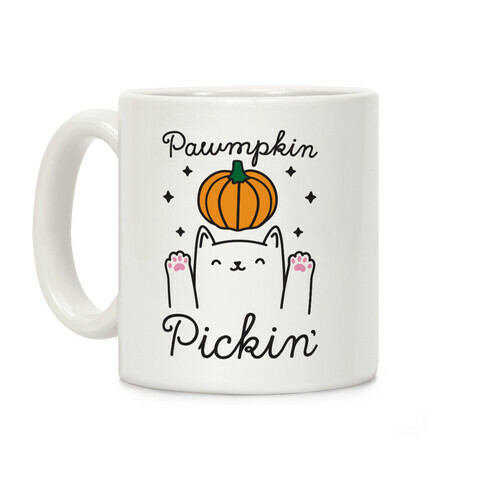 Pawmpkin Pickin' Coffee Mug
