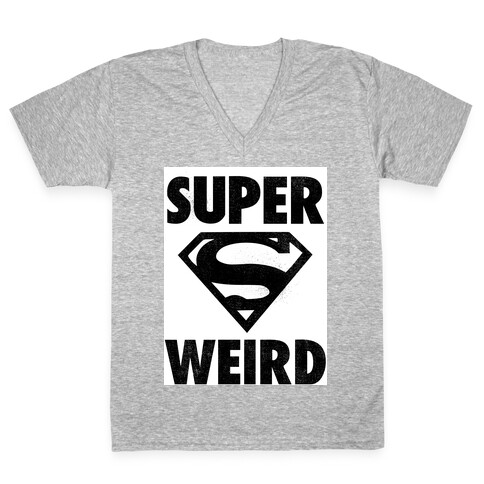 Super Weird V-Neck Tee Shirt