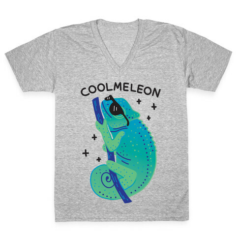 Coolmeleon Chameleon V-Neck Tee Shirt