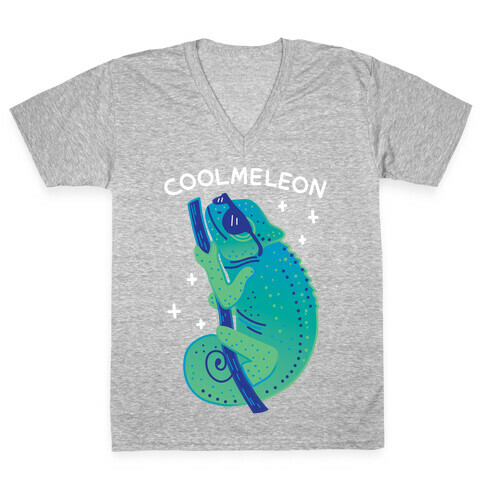 Coolmeleon Chameleon V-Neck Tee Shirt
