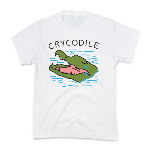 Crycodile Crocodile Kids T-Shirt