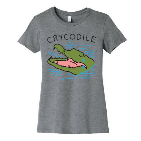 Crycodile Crocodile Womens T-Shirt