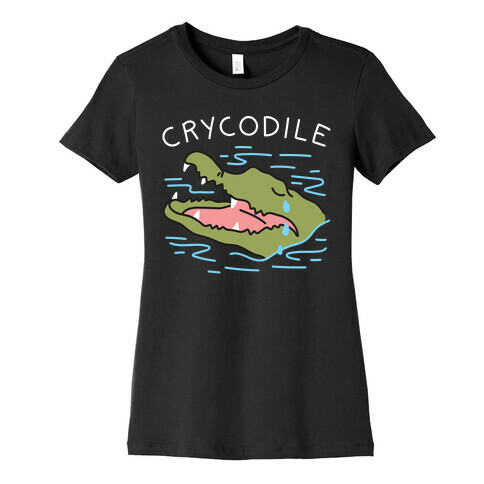 Crycodile Crocodile Womens T-Shirt