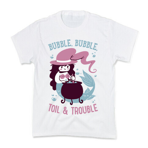 Bubble, Bubble, Toil & Trouble Kids T-Shirt