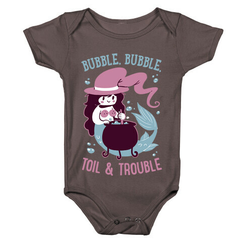 Bubble, Bubble, Toil & Trouble Baby One-Piece