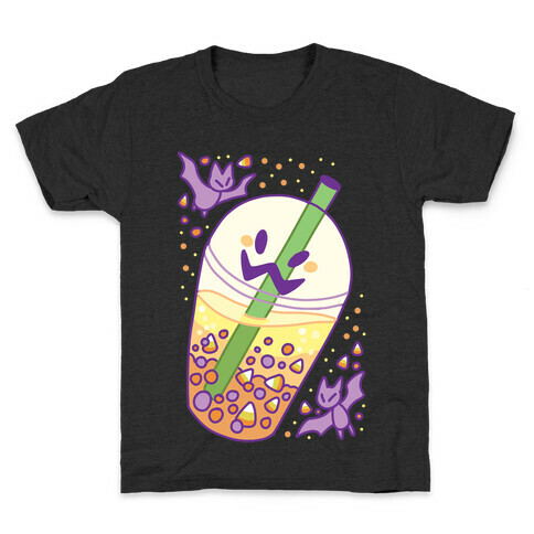 Toil and Trouble Bubble Tea Kids T-Shirt