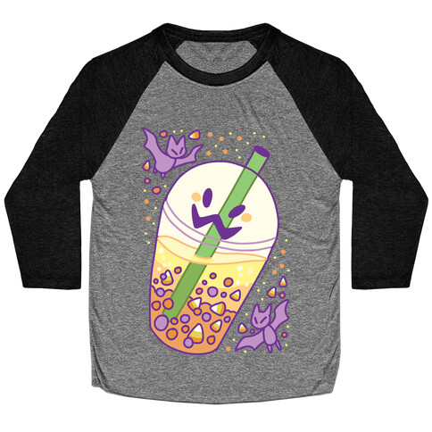 Toil and Trouble Bubble Tea Baseball Tee