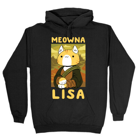 Meowna Lisa Hooded Sweatshirt