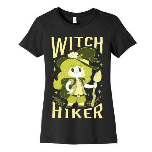 Witch Hiker Womens T-Shirt