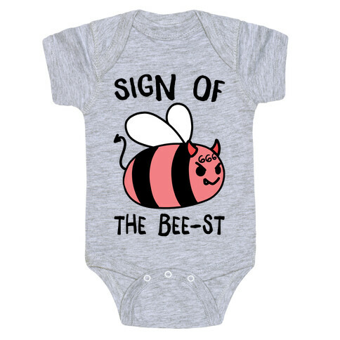 Sign of the Bee-st Baby One-Piece