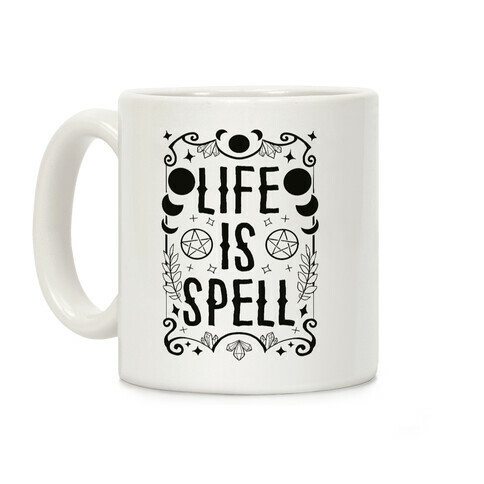 Life Is Spell Coffee Mug