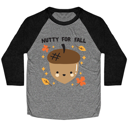 Nutty For Fall Baseball Tee