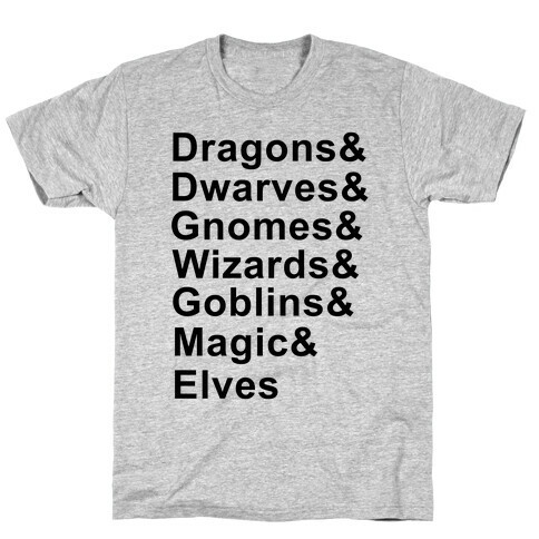 Fantasy List T-Shirt