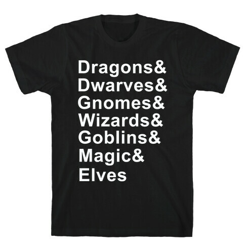 Fantasy List T-Shirt