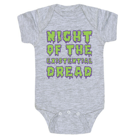 Night of the Existential Dread Baby One-Piece