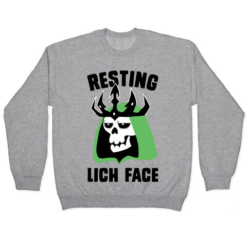 Resting Lich Face Pullover