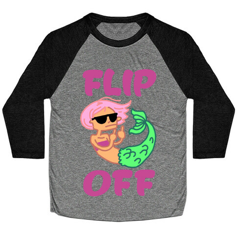 Flip Off Baseball Tee