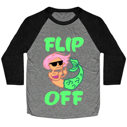 Flip Off Baseball Tee