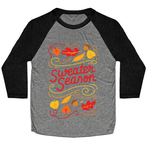 Sweater Season Baseball Tee