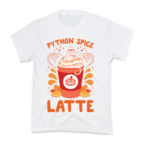 Python Spice Latte Kids T-Shirt