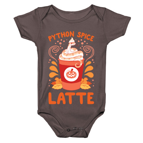 Python Spice Latte Baby One-Piece