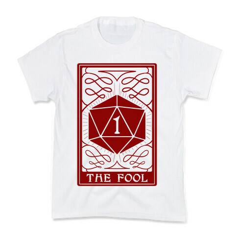 The Fool Nat1 Tarot Card Kids T-Shirt