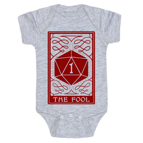 The Fool Nat1 Tarot Card Baby One-Piece