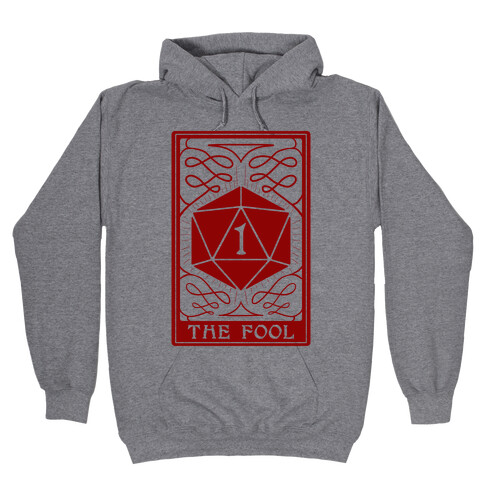 The Fool Nat1 Tarot Card Hooded Sweatshirt