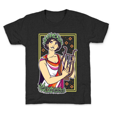 Sappho, Our Lady of Lesbians Kids T-Shirt
