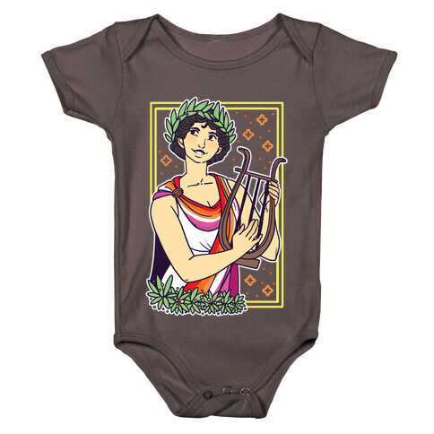 Sappho, Our Lady of Lesbians Baby One-Piece