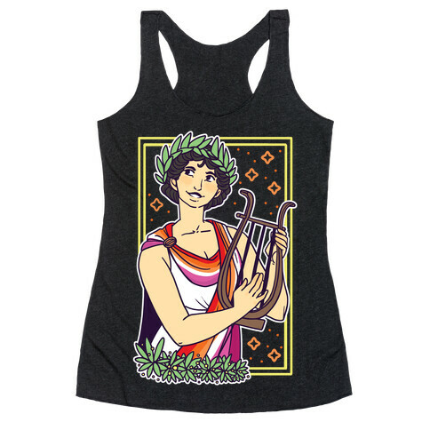 Sappho, Our Lady of Lesbians Racerback Tank Top