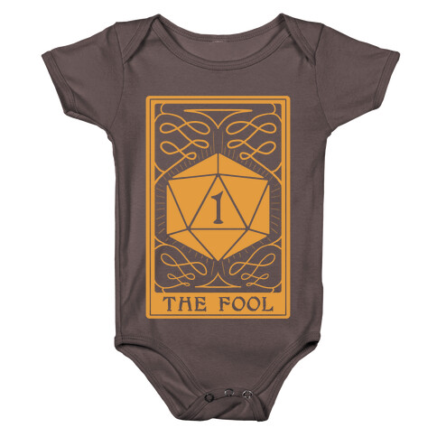 The Fool Nat1 Tarot Card Baby One-Piece