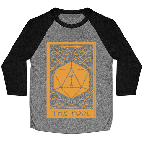 The Fool Nat1 Tarot Card Baseball Tee