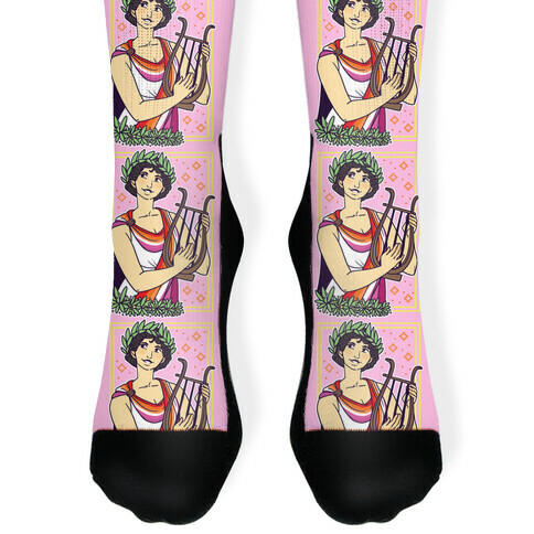 Sappho, Our Lady of Lesbians Sock
