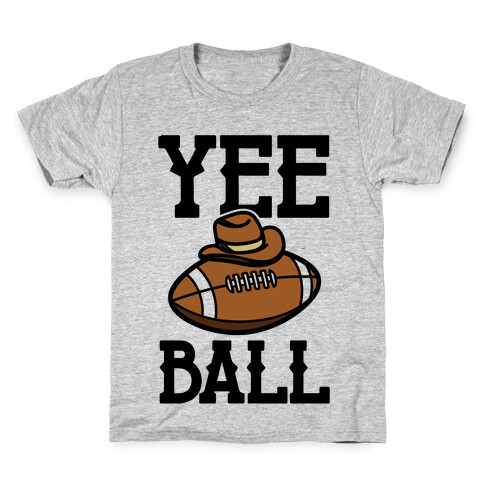 Yee Ball (Football) Kids T-Shirt