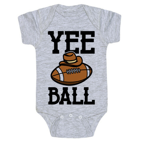 Yee Ball (Football) Baby One-Piece