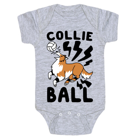 Collie Ball Baby One-Piece